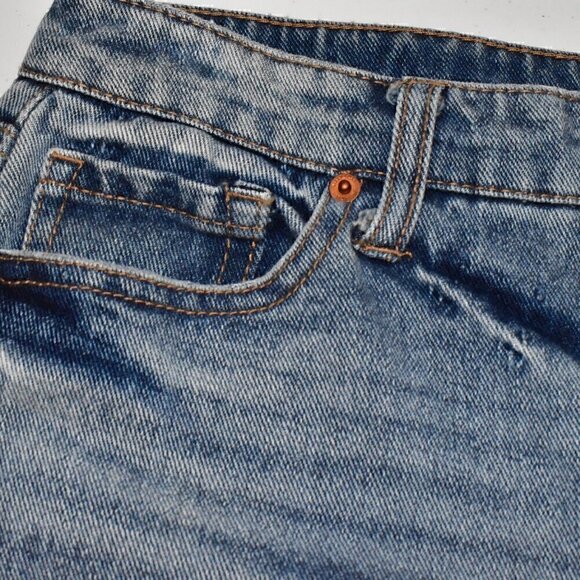 Jessica Simpson Spotlight High Rise Slim Straight Denim Jeans Size 29 - Picture 8 of 13